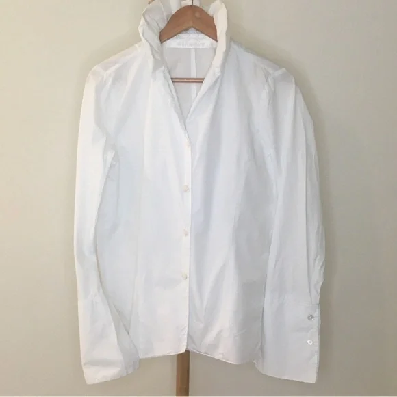 Marilyn Sybe Glamour White Long Sleeve Top - S16 - Picture 6 of 8